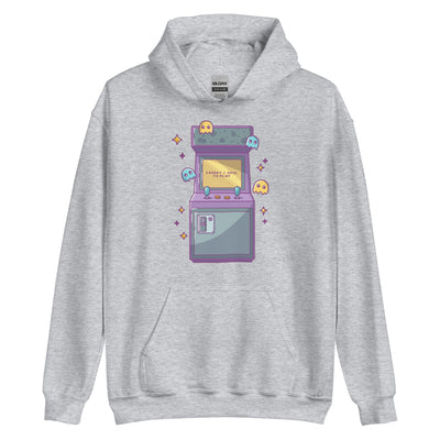 Insert 1 Soul to Play | Unisex Hoodie | Retro Gaming Threads & Thistles Inventory Sport Grey S 