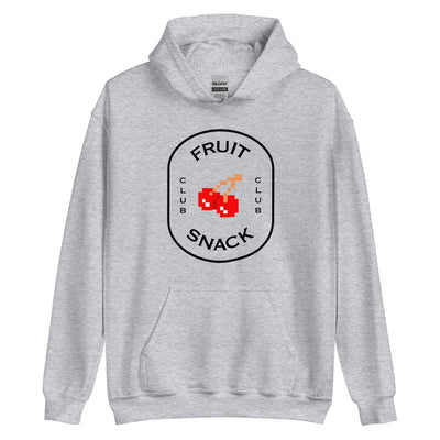 Fruit Snack Club | Unisex Hoodie | Retro Gaming Threads & Thistles Inventory Sport Grey S 