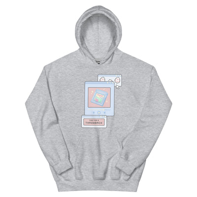 Time for a Throwback | Unisex Hoodie | Retro Gaming Threads & Thistles Inventory Sport Grey S 