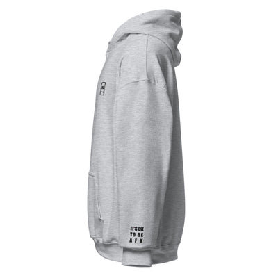 It's Ok to be AFK | Unisex Hoodie | Gamer Affirmations Threads & Thistles Inventory 