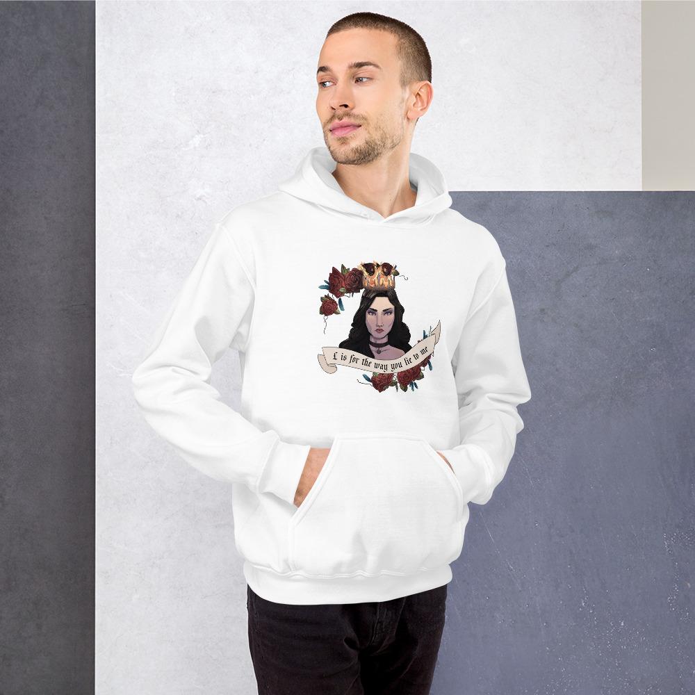 Lie to Me | Unisex Hoodie | The Witcher Threads and Thistles Inventory 