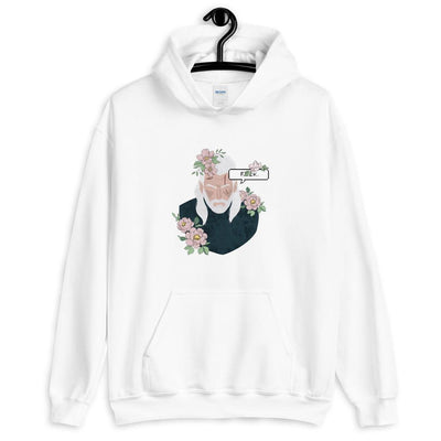 Floral Witcher | Unisex Hoodie | The Witcher Threads and Thistles Inventory 