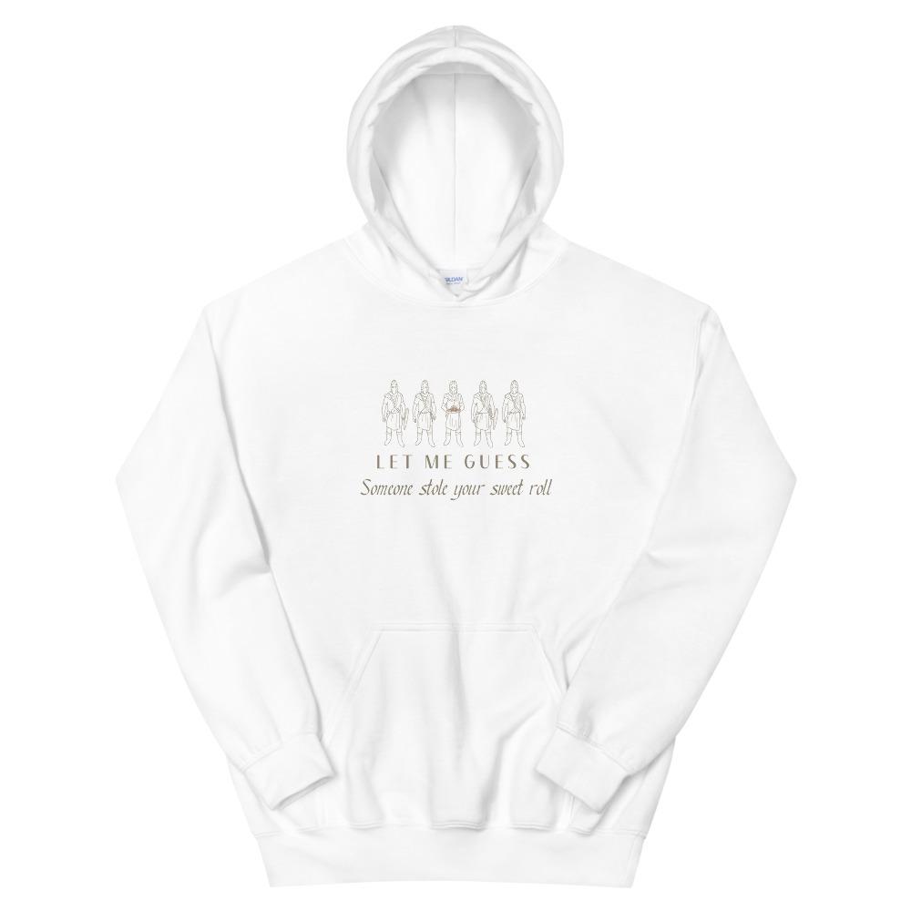 Sweet Roll | Unisex Hoodie | Skyrim Threads and Thistles Inventory White S 