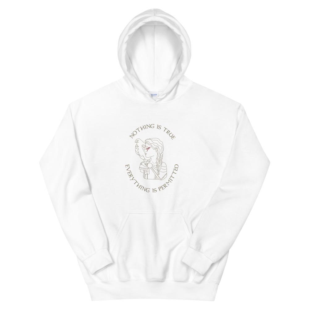 Nothing is True | Unisex Hoodie | Assassin's Creed Threads and Thistles Inventory White S 