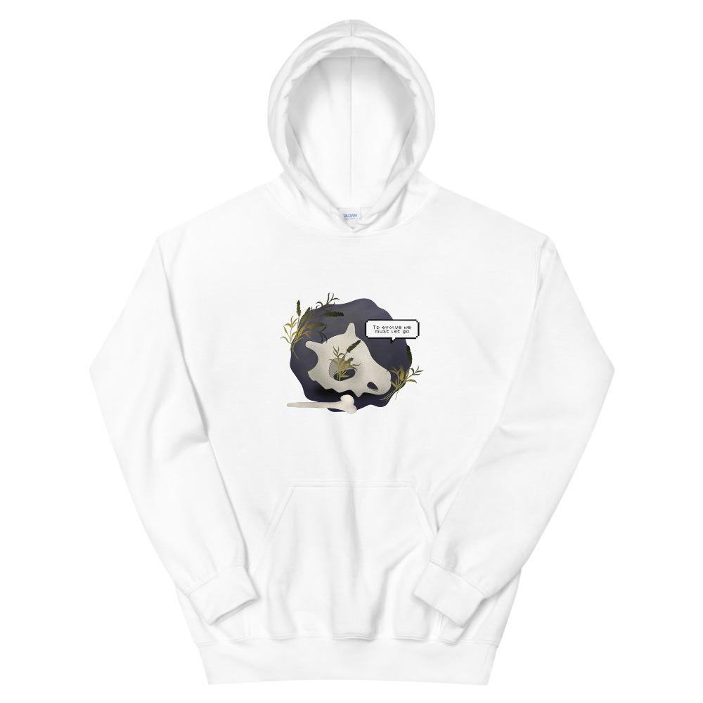 To Evolve | Unisex Hoodie | Pokemon Threads and Thistles Inventory White S 