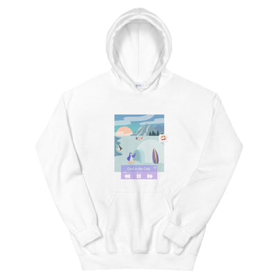 Cool in the Cold | Unisex Hoodie | Club Penguin Threads and Thistles Inventory White 4XL 