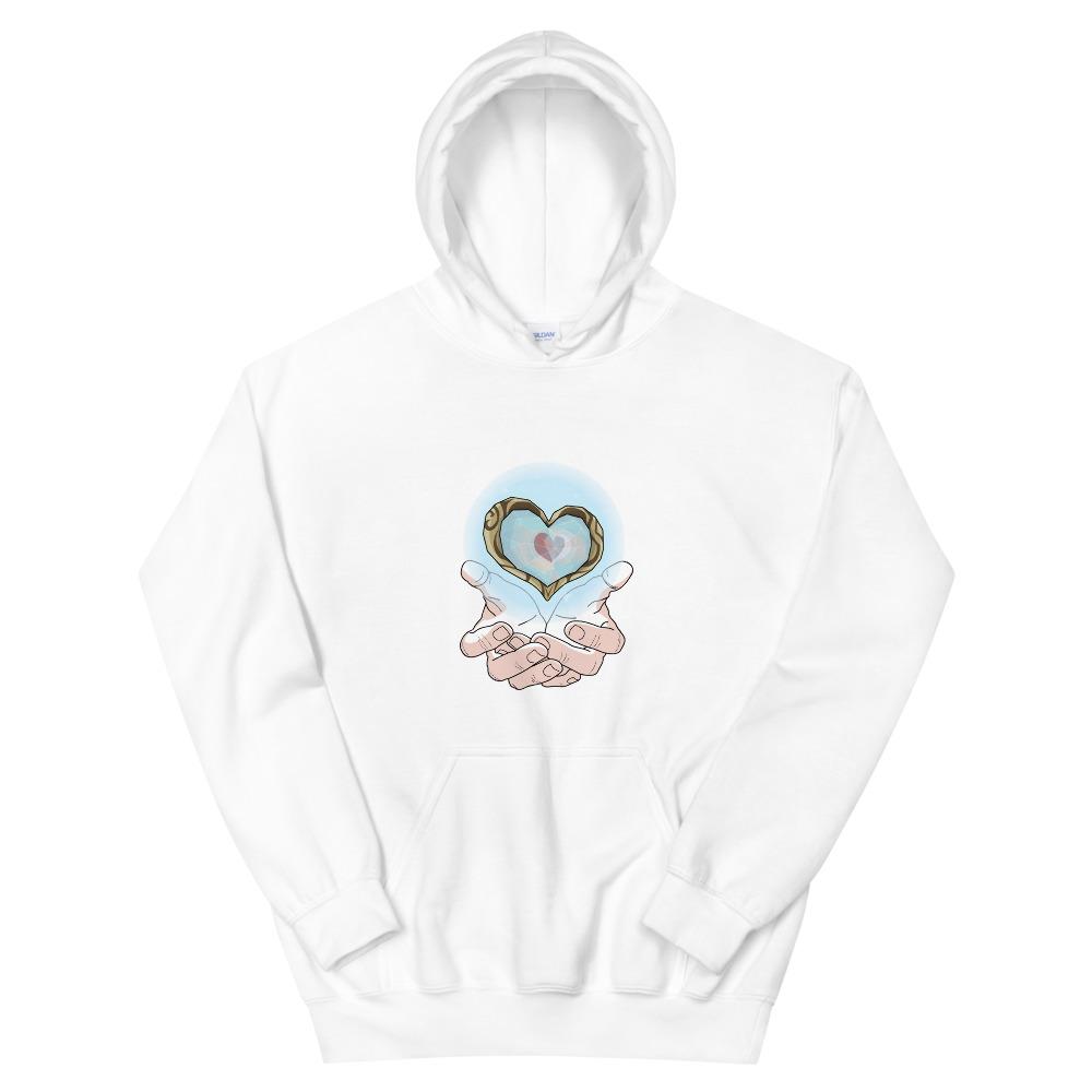 Piece of Heart | Unisex Hoodie | The Legend of Zelda Threads and Thistles Inventory White S 