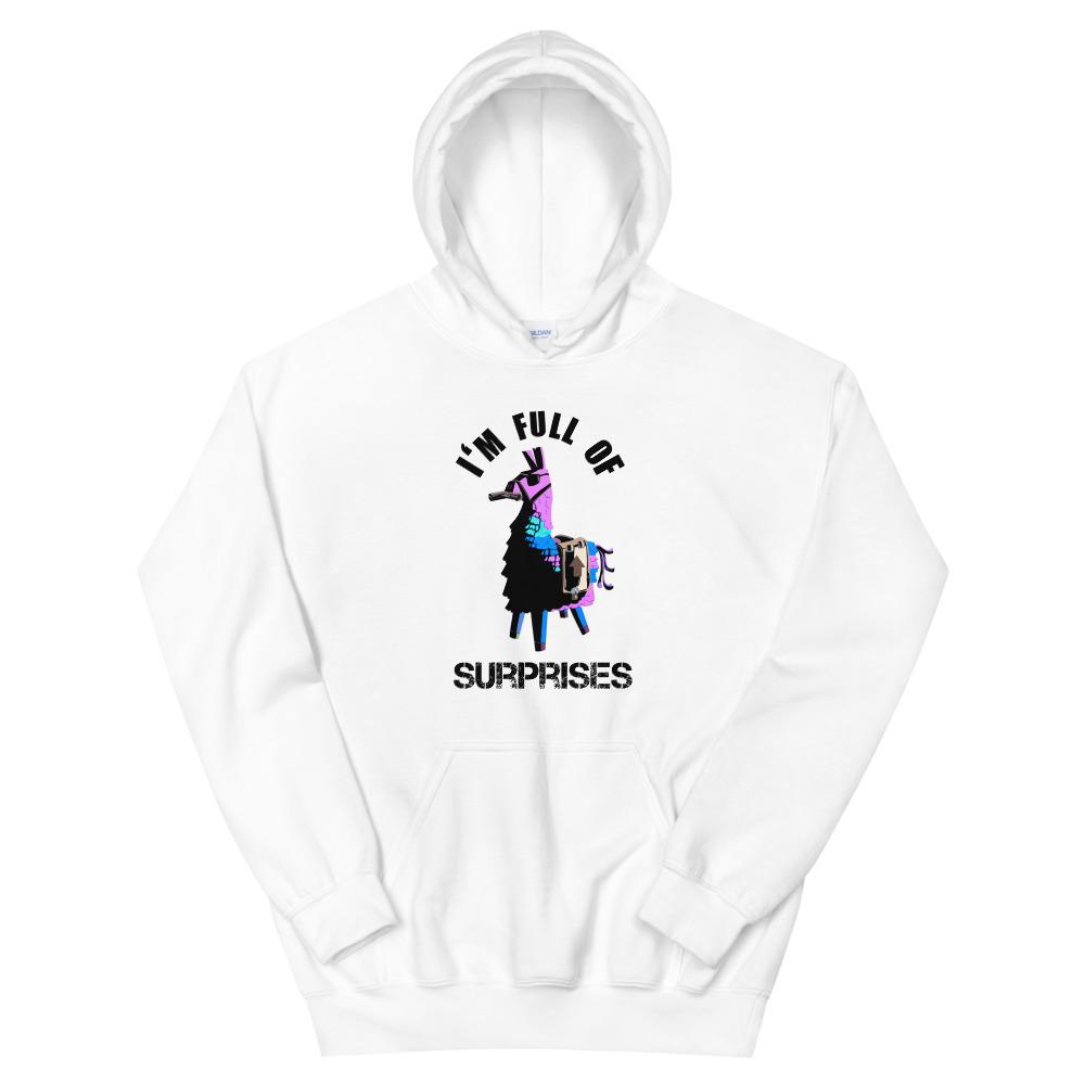Full of Surprises | Unisex Hoodie | Fortnite Threads and Thistles Inventory White S 