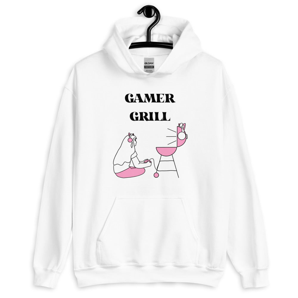 Gamer Grill | Unisex Hoodie | Feminist Gamer Threads and Thistles Inventory 