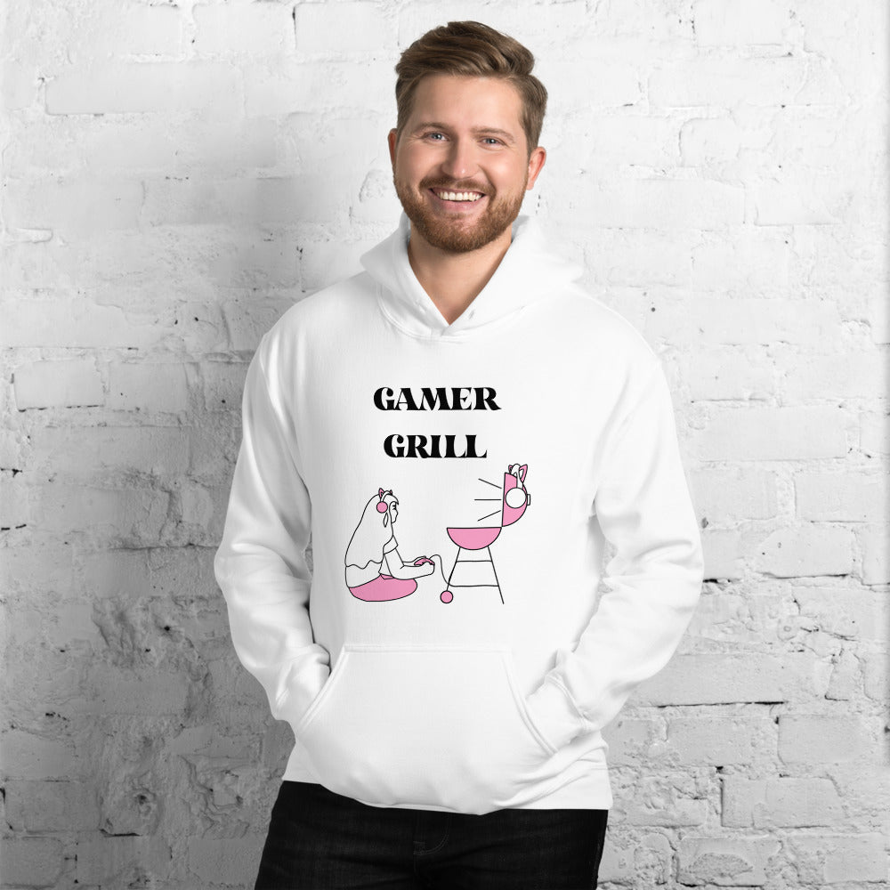 Gamer Grill | Unisex Hoodie | Feminist Gamer Threads and Thistles Inventory 
