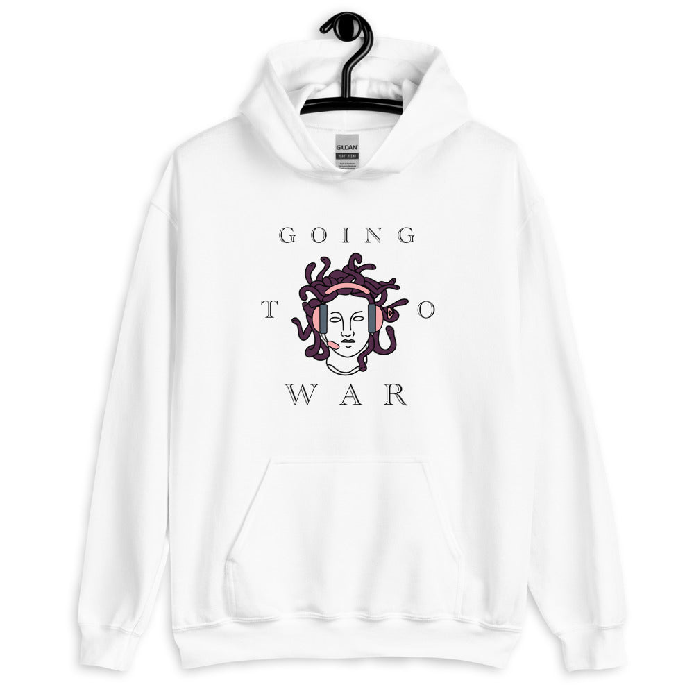 Going to War | Unisex Hoodie | Feminist Gamer Threads and Thistles Inventory 