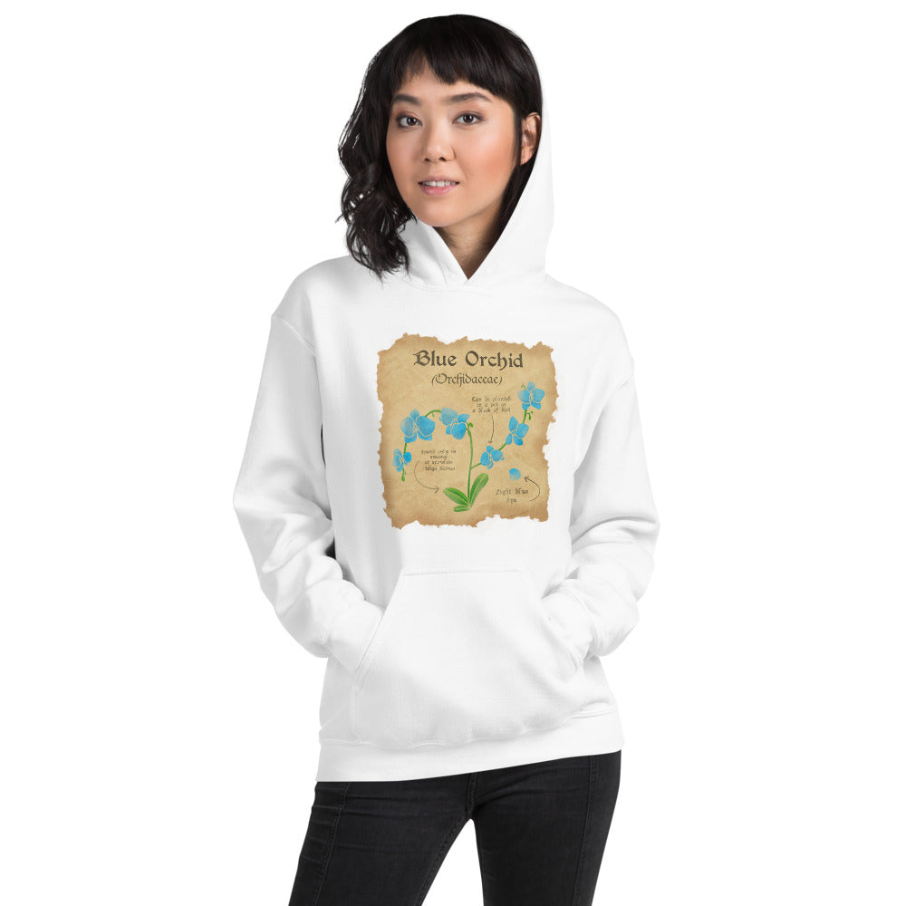 Blue Orchid | Unisex Hoodie | Minecraft Threads and Thistles Inventory 