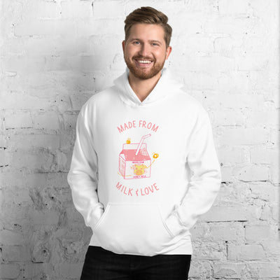 Milk and Love | Unisex Hoodie | Minecraft Threads and Thistles Inventory 
