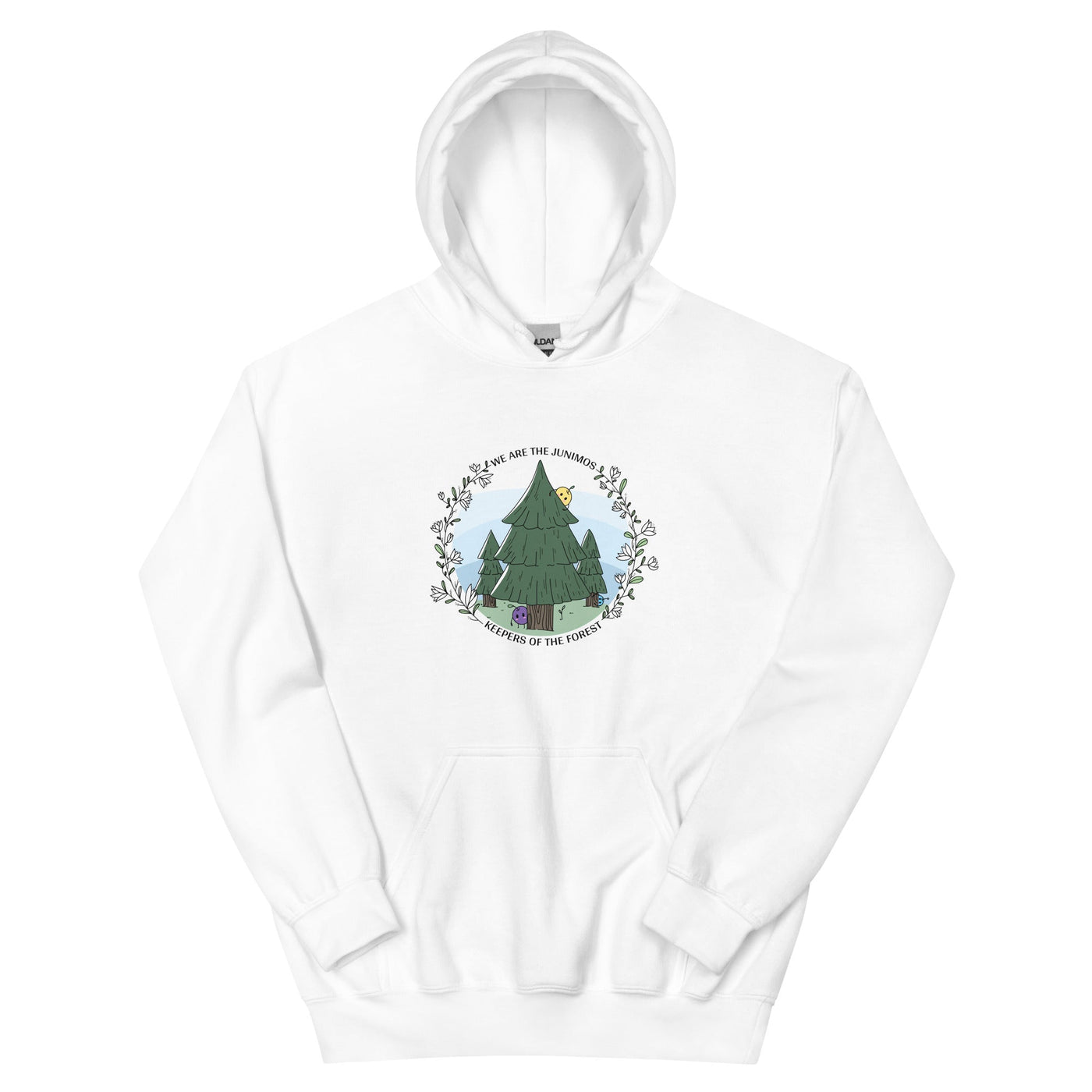 Junimo | Unisex Hoodie | Stardew Valley Threads and Thistles Inventory White S 