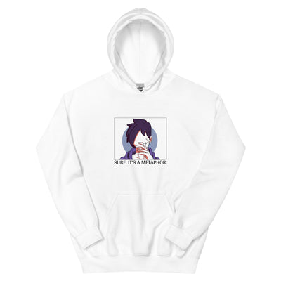 Sebastian's Metaphor | Unisex Hoodie | Stardew Valley Threads and Thistles Inventory White S 