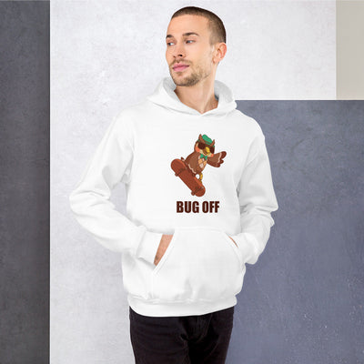 Bug Off | Unisex Hoodie | Animal Crossing Threads and Thistles Inventory 