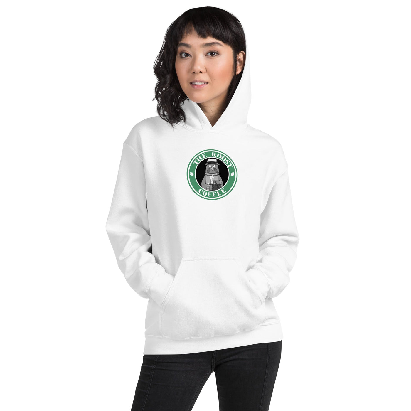 The Roost Coffee | Unisex Hoodie | Animal Crossing Threads and Thistles Inventory 