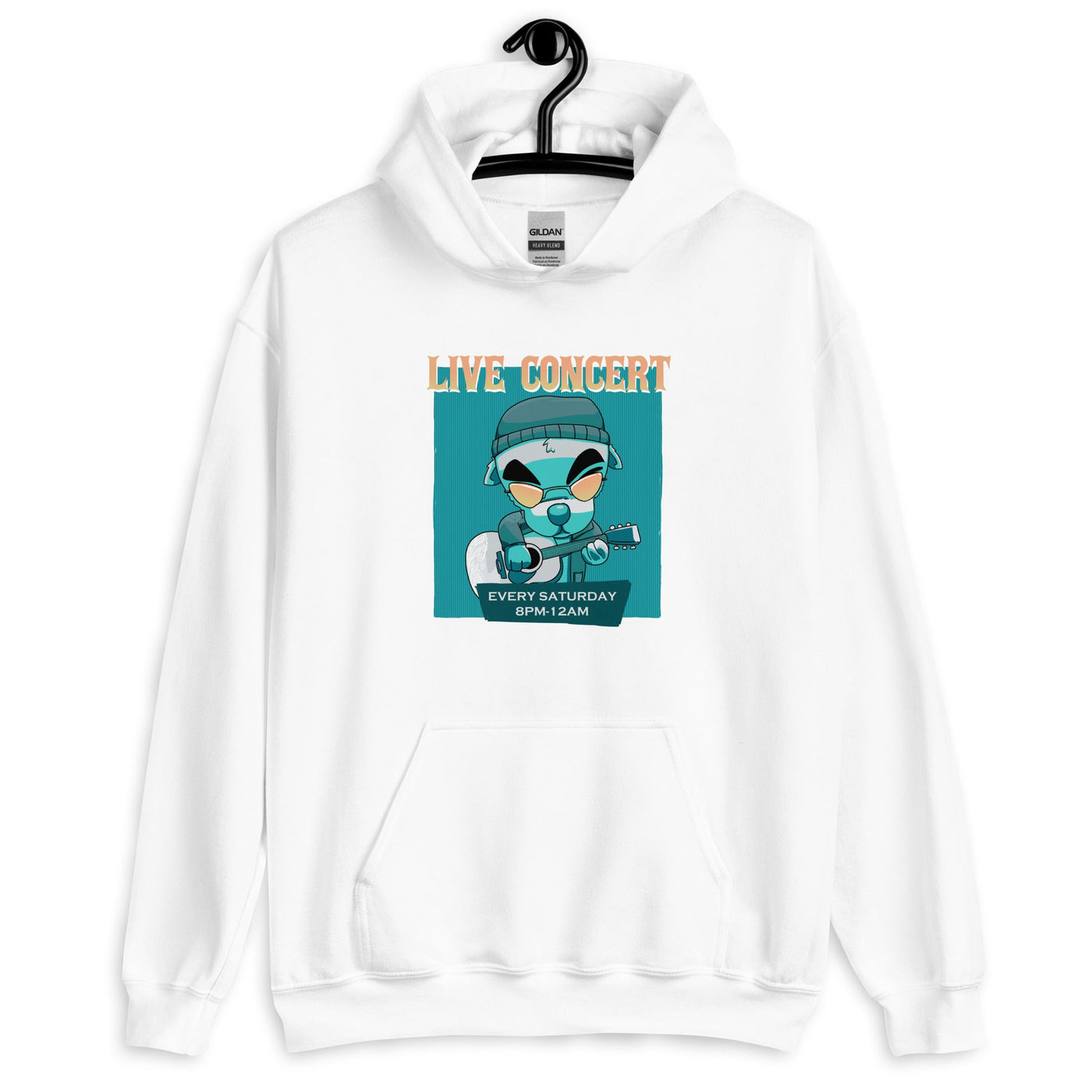 Live Concert | Unisex Hoodie | Animal Crossing Threads and Thistles Inventory 
