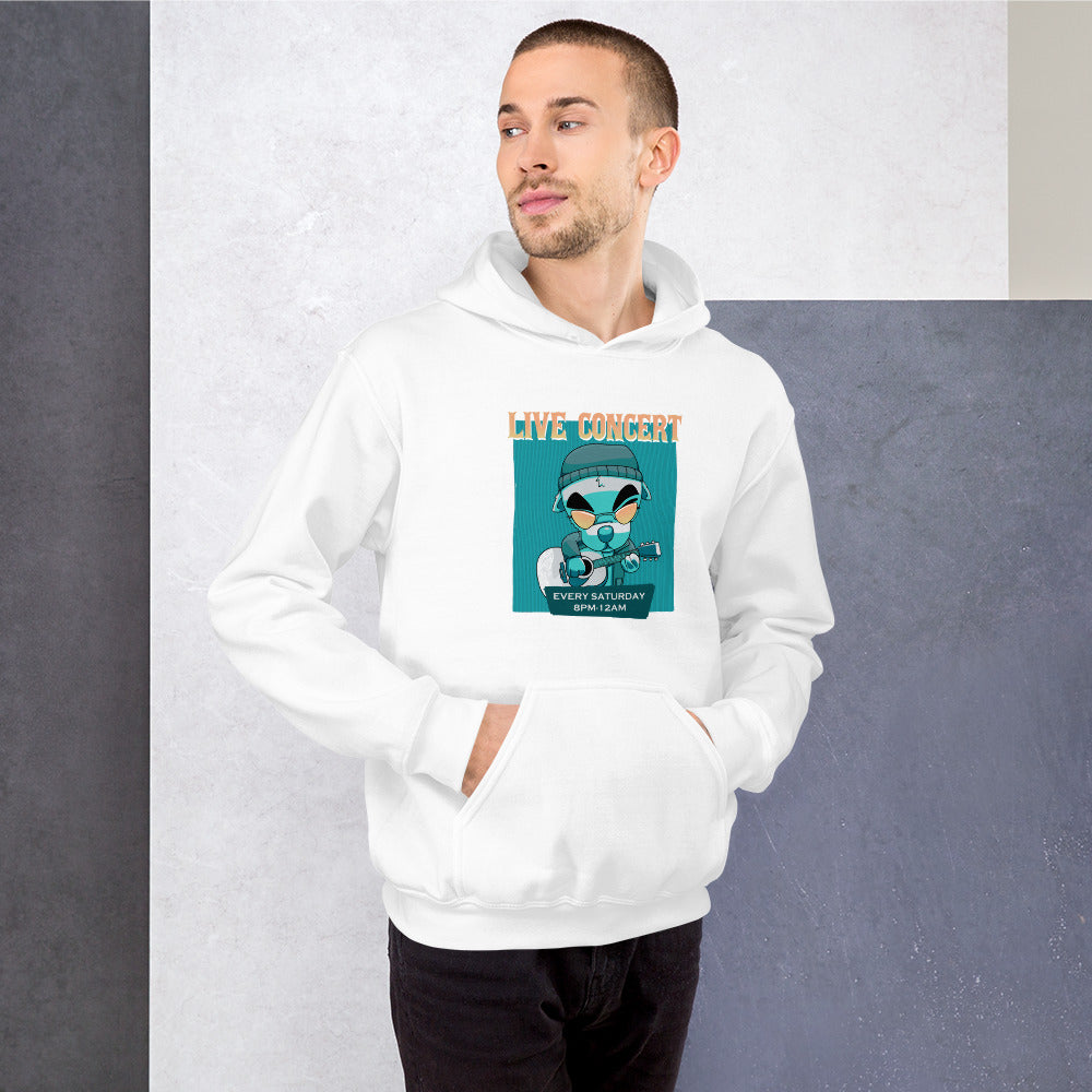 Live Concert | Unisex Hoodie | Animal Crossing Threads and Thistles Inventory 