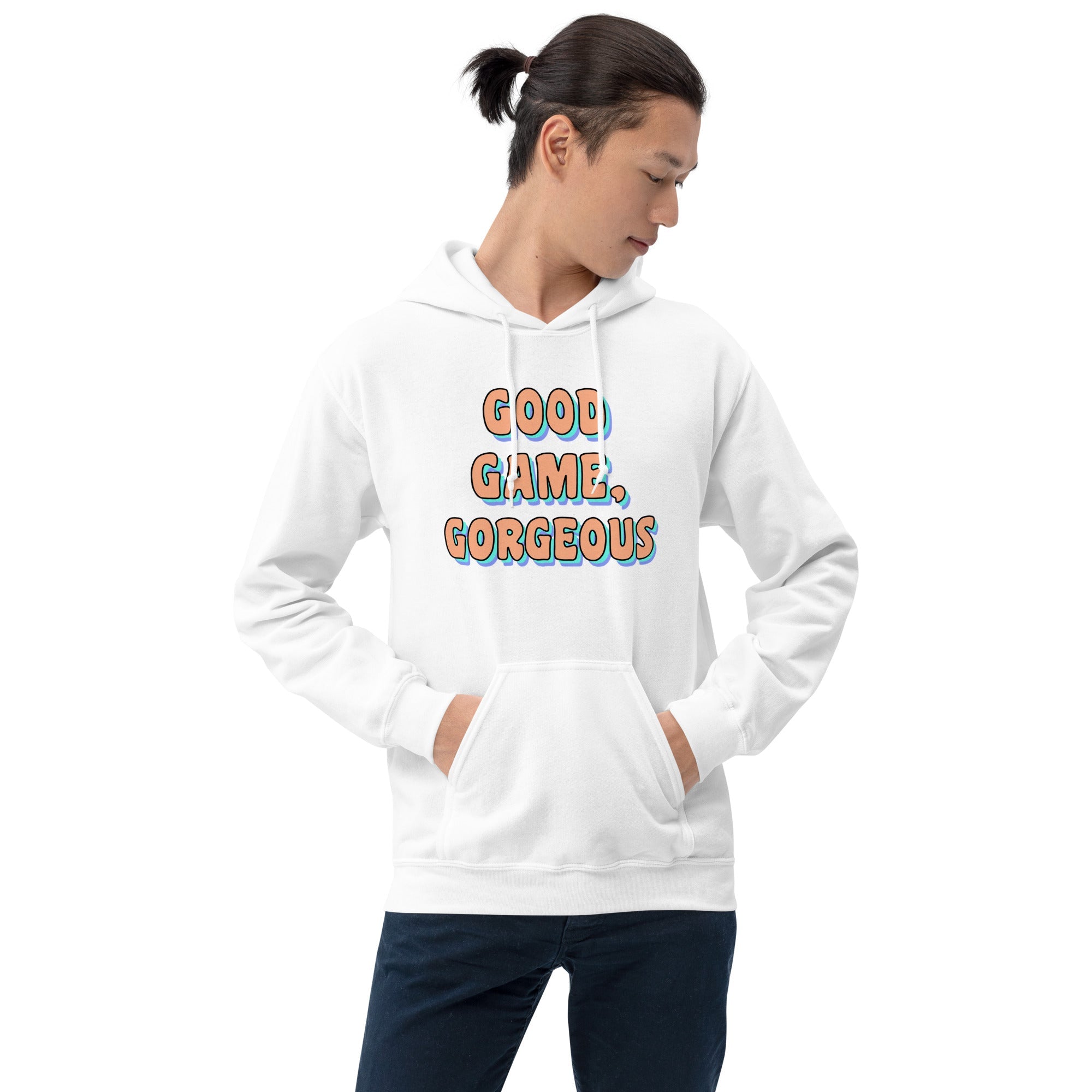 Good Game, Gorgeous | Unisex Hoodie Threads and Thistles Inventory 