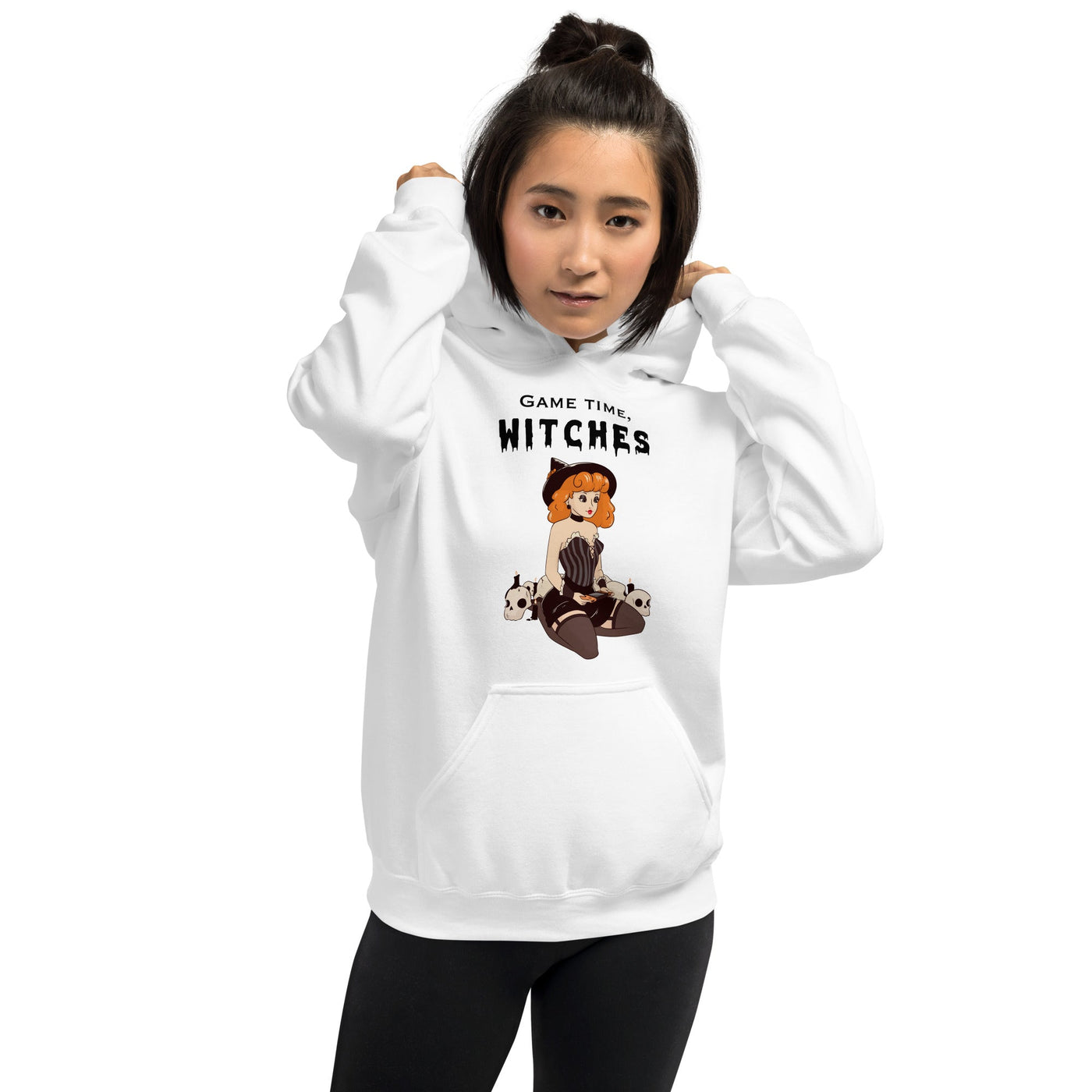 Game Time, Witches | Fall Unisex Hoodie Threads & Thistles Inventory 