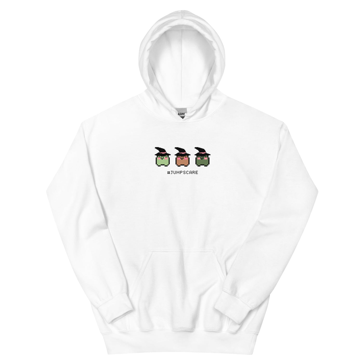 #Jumpscare | Fall Unisex Hoodie Threads & Thistles Inventory White S 