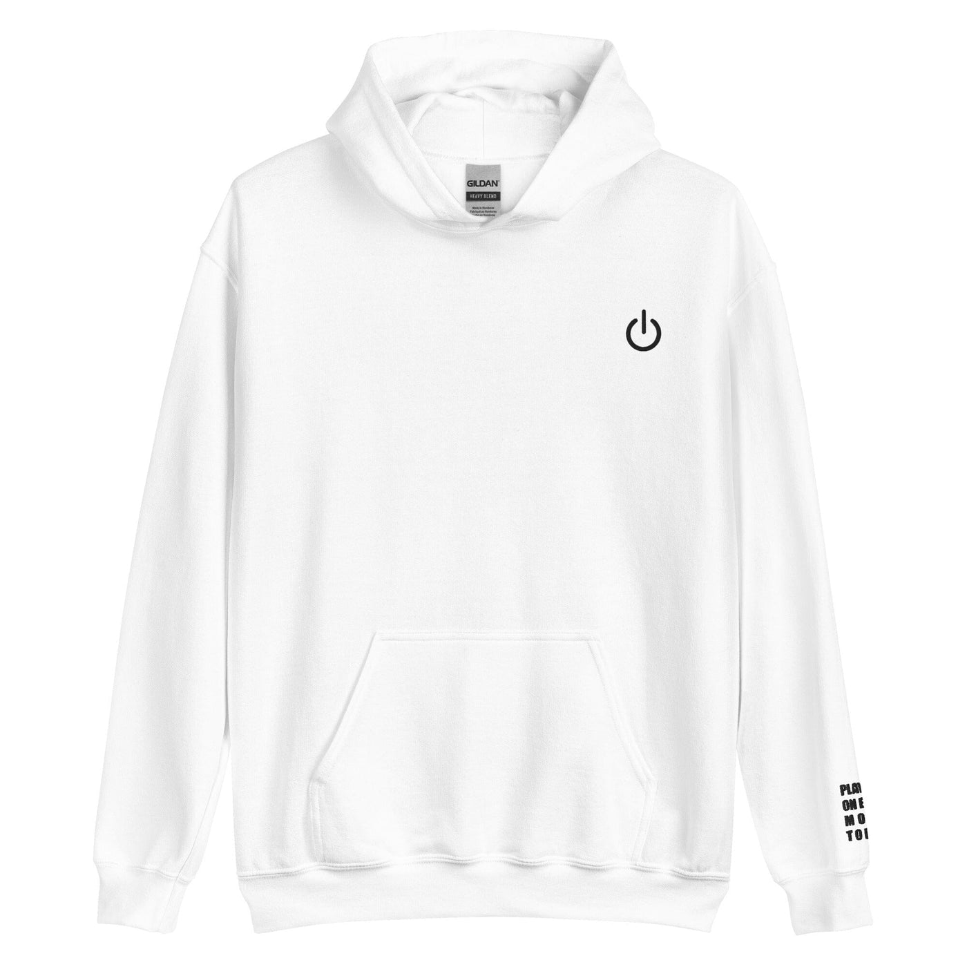 Playing on Easy Mode | Unisex Hoodie | Gamer Affirmations Threads & Thistles Inventory White S 