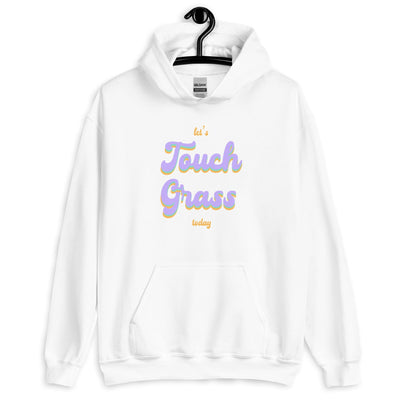 Touch Grass | Unisex Hoodie | Gamer Affirmations Threads & Thistles Inventory 