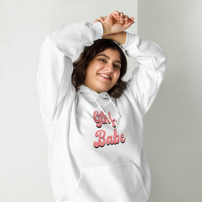 GLHF, Babe | Unisex Hoodie | Gamer Affirmations Threads & Thistles Inventory 