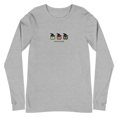 #Jumpscare | Fall Unisex Long Sleeve Tee Threads & Thistles Inventory Athletic Heather XS 