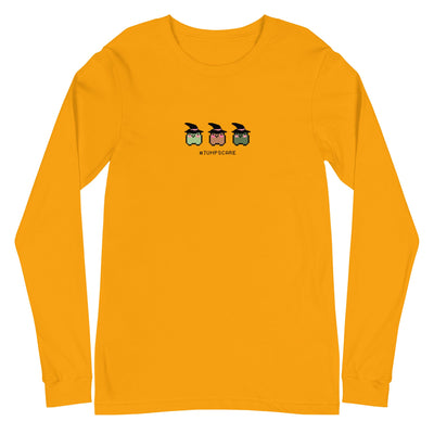 #Jumpscare | Fall Unisex Long Sleeve Tee Threads & Thistles Inventory Gold XS 