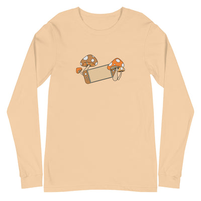 Fall Switch | Unisex Long Sleeve Tee | Fall Cozy Gamer Threads & Thistles Inventory Sand Dune XS 