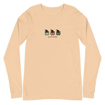 #Jumpscare | Fall Unisex Long Sleeve Tee Threads & Thistles Inventory Sand Dune XS 