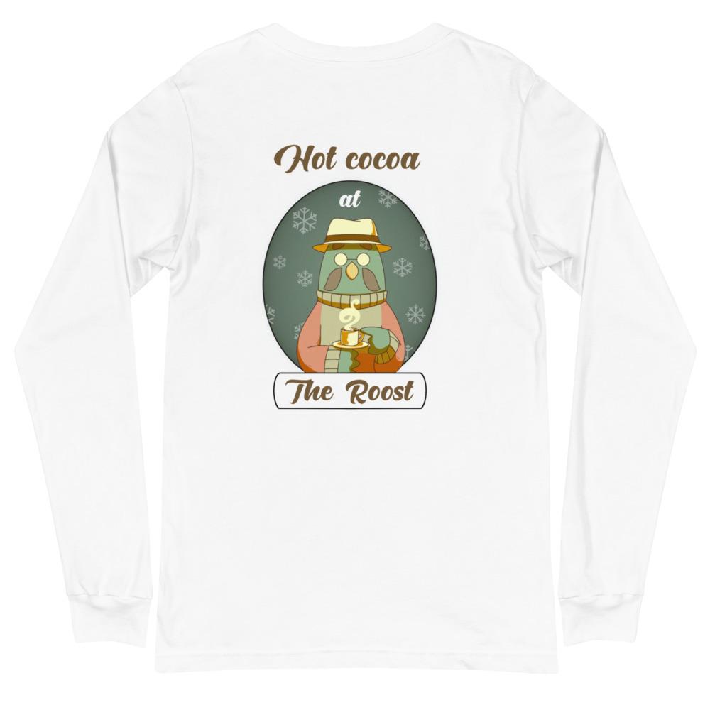 The Roost | Unisex Long Sleeve Tee | Seasonal Animal Crossing Threads and Thistles Inventory White XS 