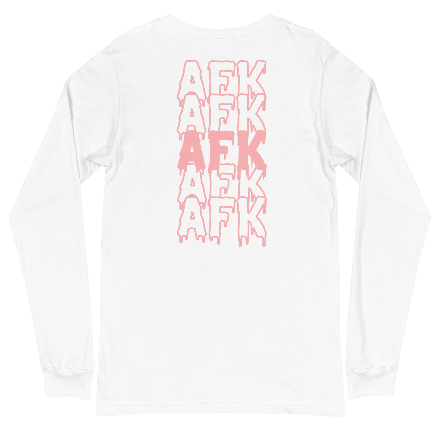 Drippy AFK | Fall Unisex Long Sleeve Tee Threads & Thistles Inventory White XS 
