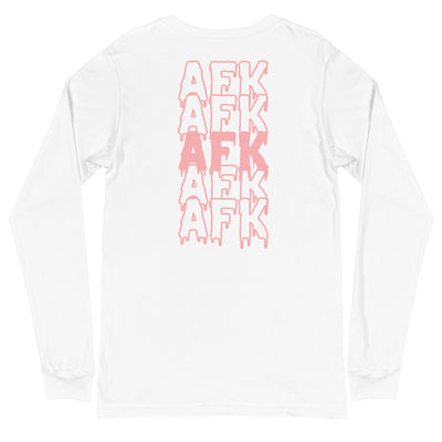 Drippy AFK | Fall Unisex Long Sleeve Tee Threads & Thistles Inventory White XS 