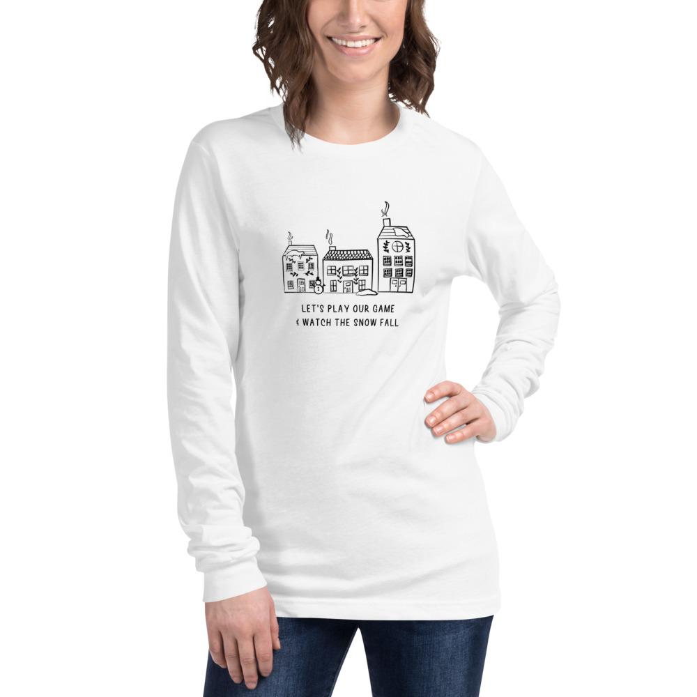Play Our Game | Seasonal Unisex Long Sleeve Tee Threads and Thistles Inventory 