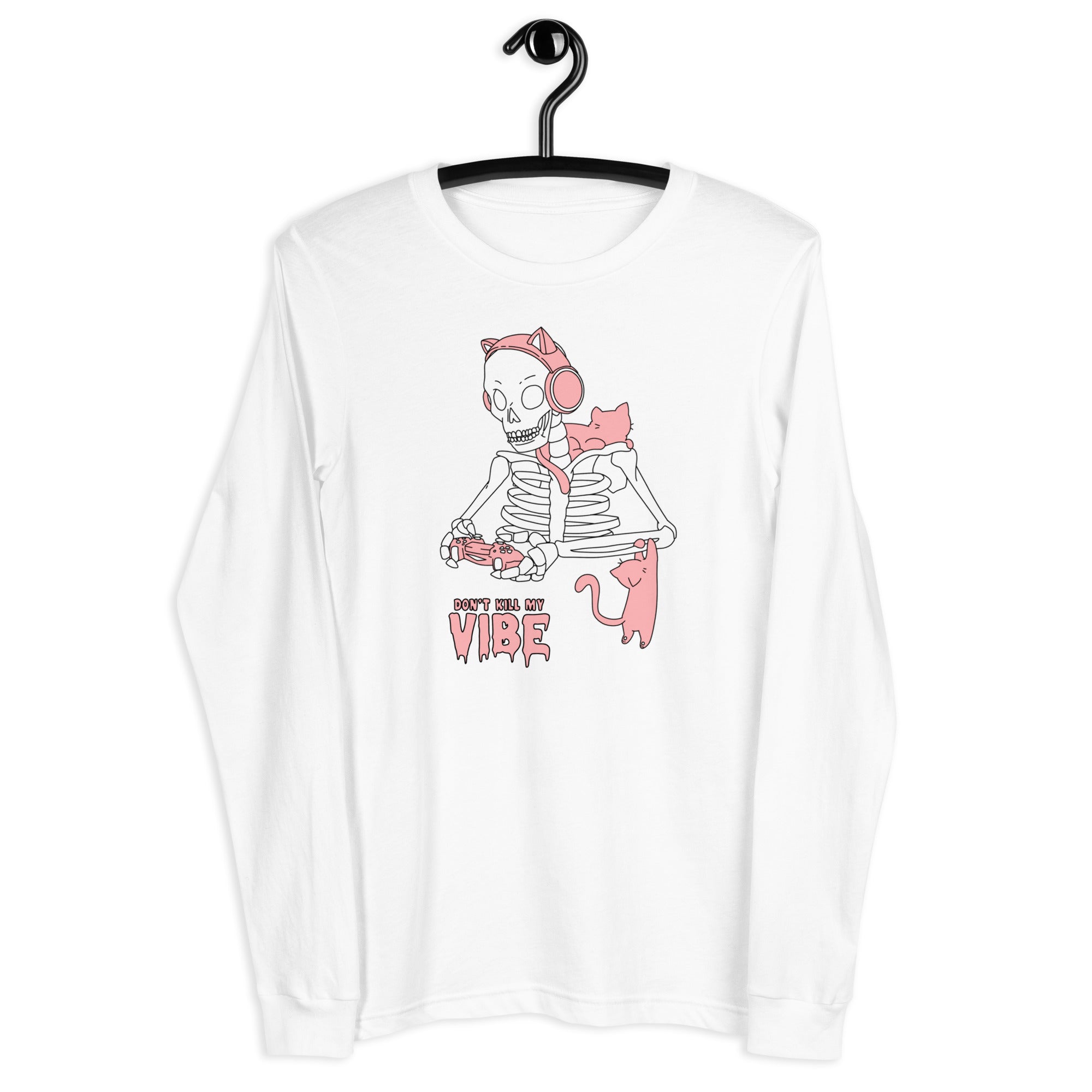 Don't Kill my Vibe | Fall Unisex Long Sleeve Tee Threads & Thistles Inventory 