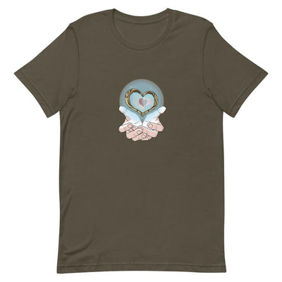 Piece of Heart | Short-Sleeve Unisex T-Shirt | The Legend of Zelda Threads and Thistles Inventory Army 4XL 