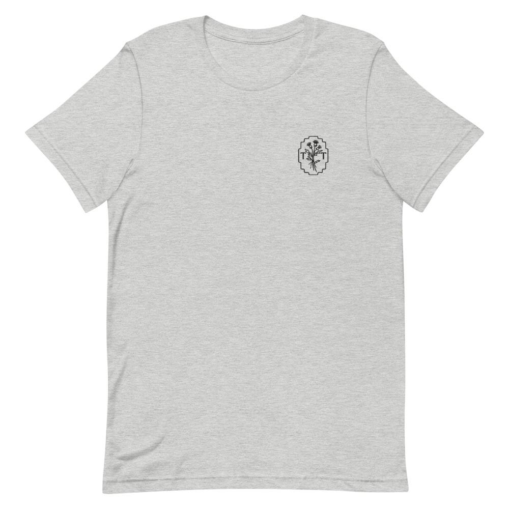 TTInventory Brand Logo | Short-Sleeve Unisex T-Shirt Threads and Thistles Inventory Athletic Heather S 