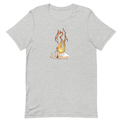 Destruction Spell | Short-Sleeve Unisex T-Shirt | Skyrim Threads and Thistles Inventory Athletic Heather S 