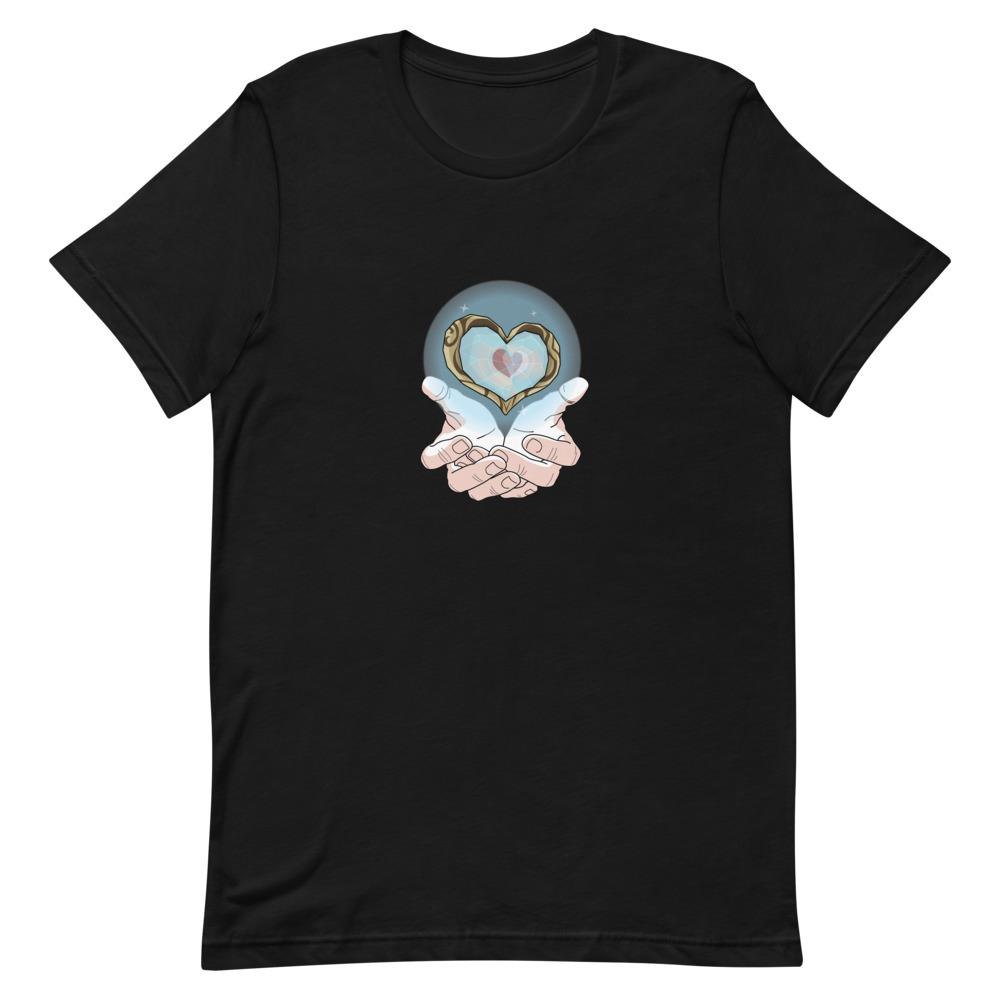 Piece of Heart | Short-Sleeve Unisex T-Shirt | The Legend of Zelda Threads and Thistles Inventory Black S 