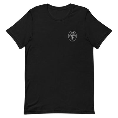 TTInventory Brand Logo | Short-Sleeve Unisex T-Shirt Threads and Thistles Inventory Black S 