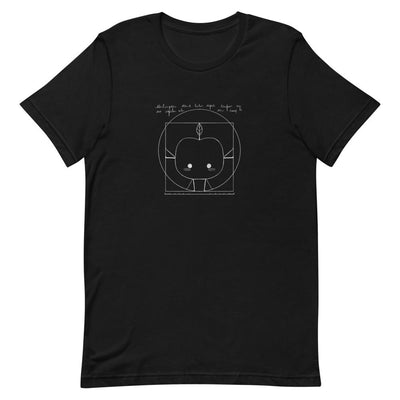 Da Vinci Junimo LIMITED EDITION | Short-Sleeve Unisex T-Shirt | Stardew Valley Threads and Thistles Inventory Black S 