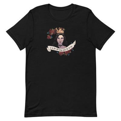 Lie to me | Short-Sleeve Unisex T-Shirt | The Witcher Threads and Thistles Inventory Black S 