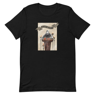 Virgin Club | Short-Sleeve Unisex T-Shirt | Skyrim Threads and Thistles Inventory Black S 