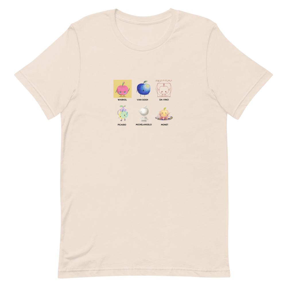 Junimo Artists | Short-Sleeve Unisex T-Shirt | Stardew Valley Threads and Thistles Inventory Soft Cream S 