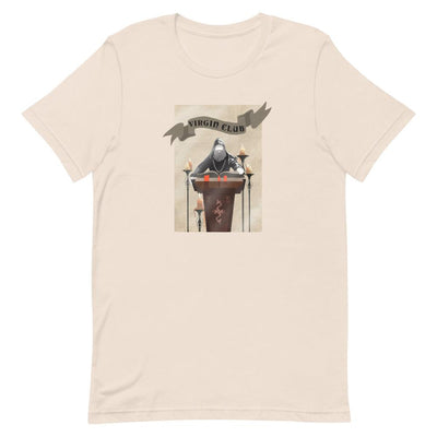 Virgin Club | Short-Sleeve Unisex T-Shirt | Skyrim Threads and Thistles Inventory Soft Cream S 