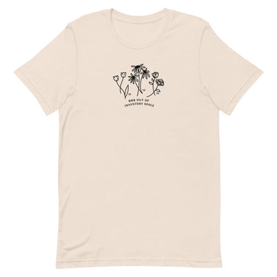 BRB Out Of Inventory | Short-Sleeve Unisex T-Shirt | Animal Crossing Threads and Thistles Inventory Soft Cream S 