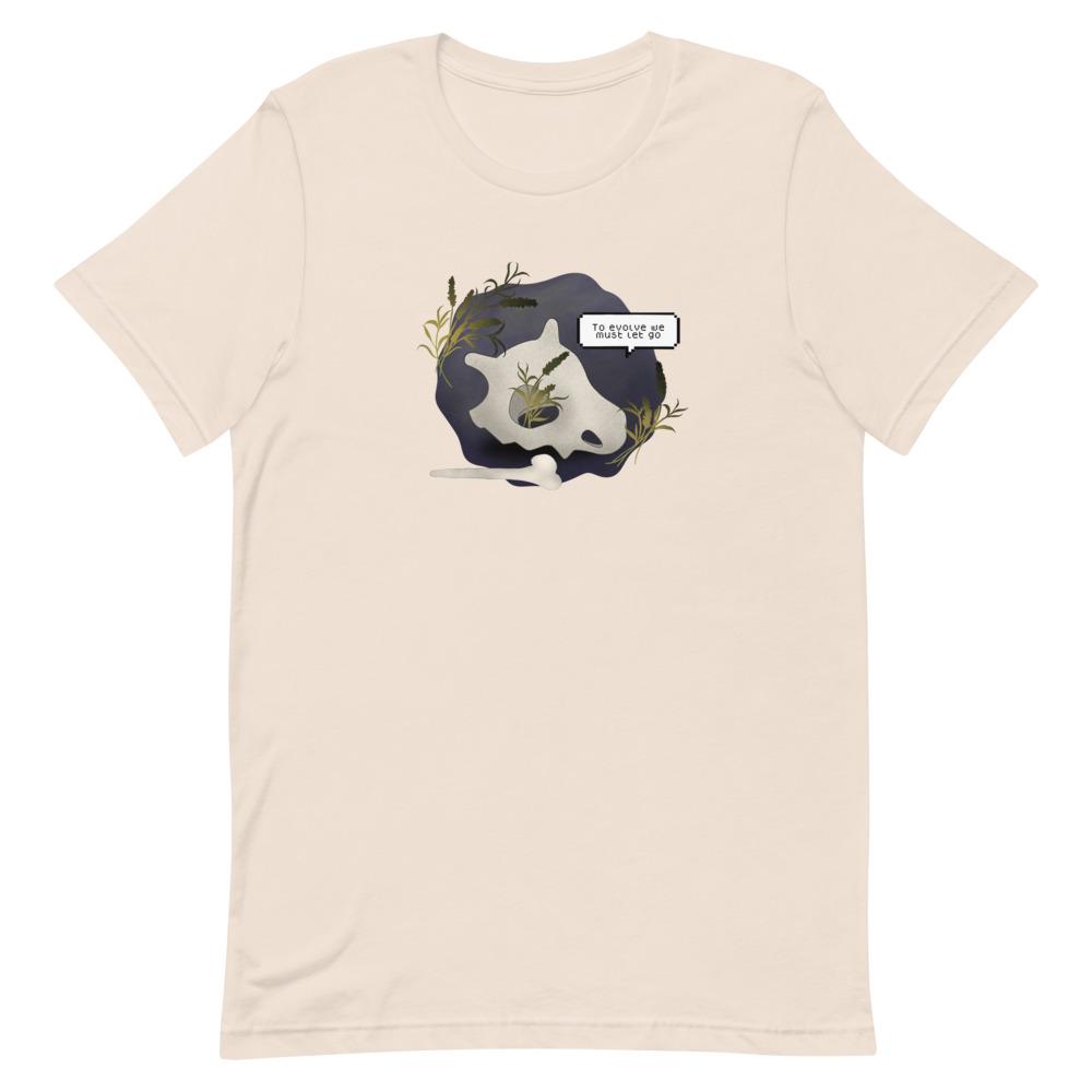 To Evolve | Short-Sleeve Unisex T-Shirt | Pokemon Threads and Thistles Inventory Soft Cream S 